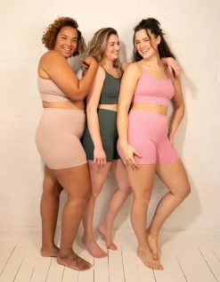 High-Waist-Shorts Freeda olive*SugarShape Hot