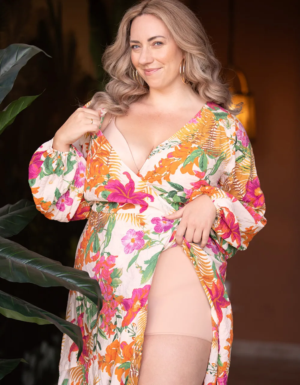 High-Waist-Shorts-Set 2x Basic cappuccino*SugarShape Clearance