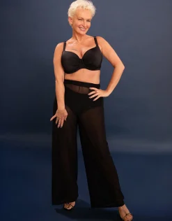 Hose Sheer transparent black*SugarShape Online