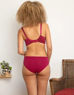 Panty Cotton Basic bordeaux*SugarShape Clearance