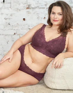 Panty Pure Lace maroon*SugarShape Best