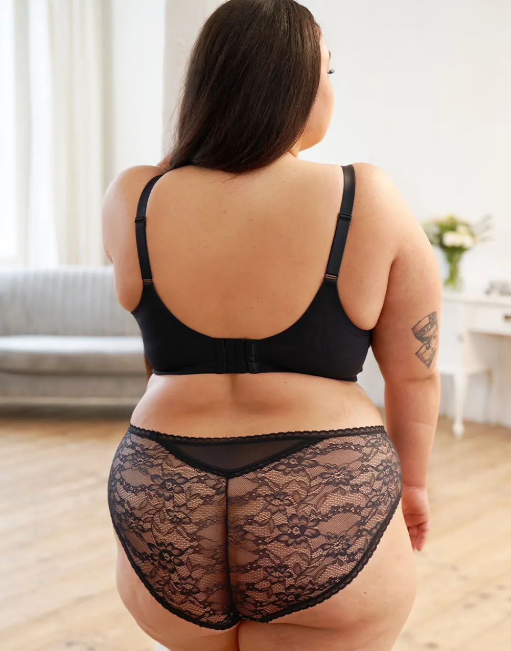 Panty Valerie black/beige*SugarShape Outlet