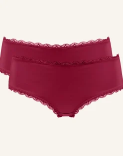 Panty-Set 2x Basic bordeaux*SugarShape Outlet
