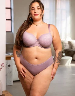 Panty-Set 2x Basic violetgrey*SugarShape Hot