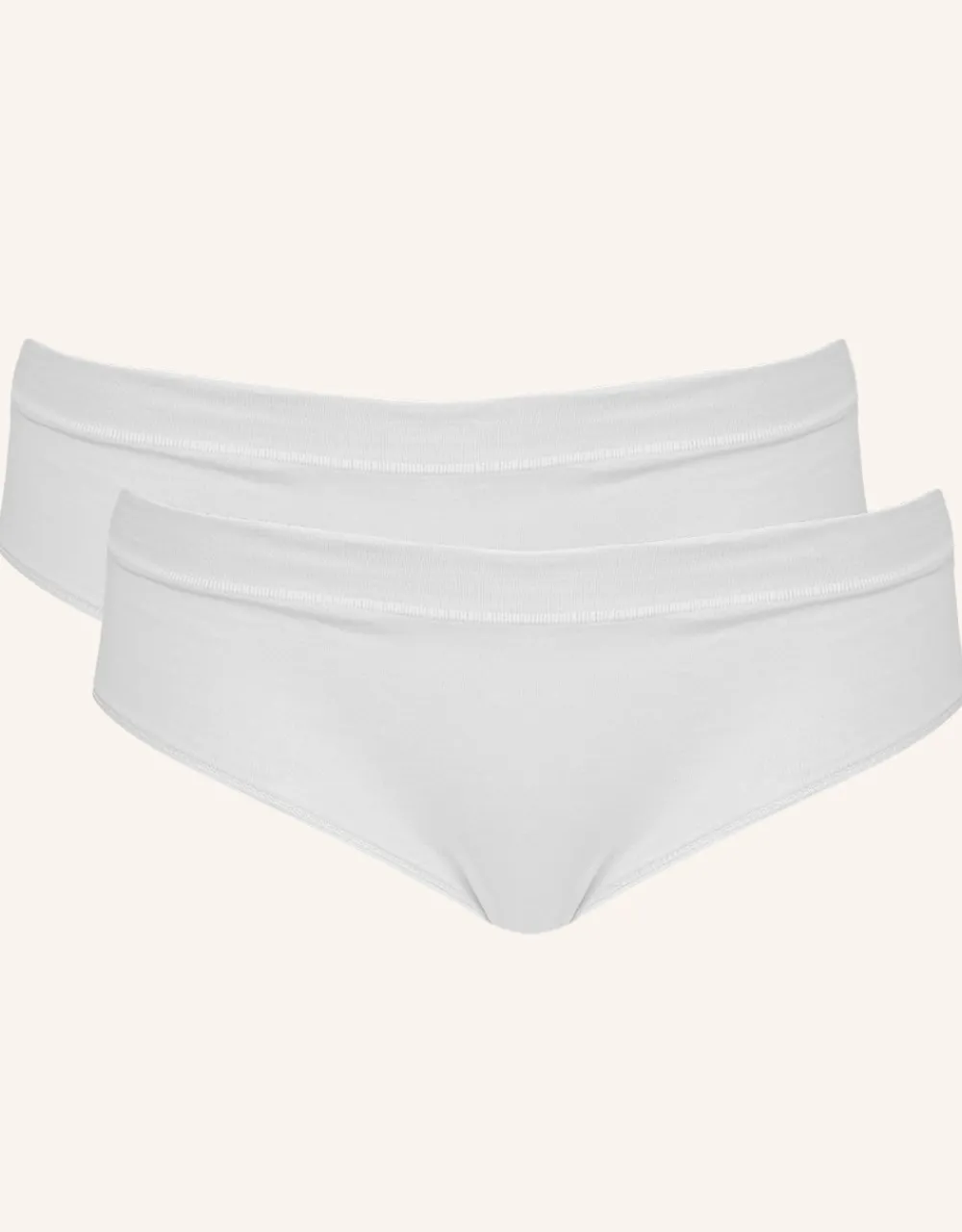 Panty-Set 2x Cotton Basic ivory*SugarShape Sale