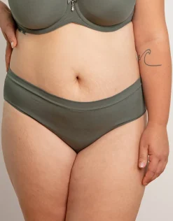 Panty-Set 2x Cotton Basic olive*SugarShape Clearance