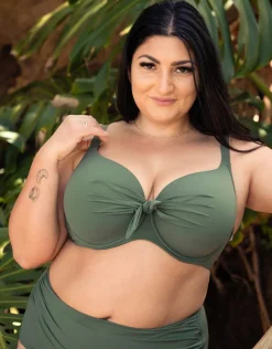 Schalen-Bikini-Top Valencia Classic olive*SugarShape New