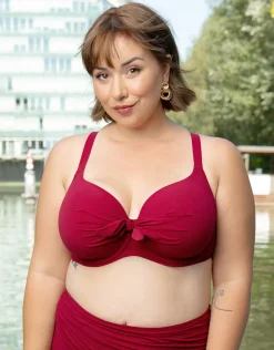 Schalen-Bikini-Top Valencia cherry*SugarShape