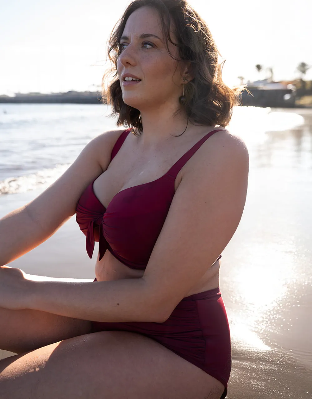 Schalen-Bikini-Top Valencia cherry*SugarShape