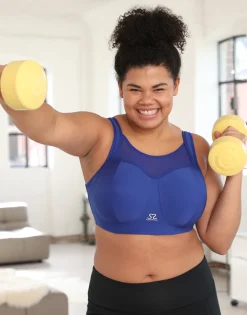 Sport-BH Move blue mesh*SugarShape Discount