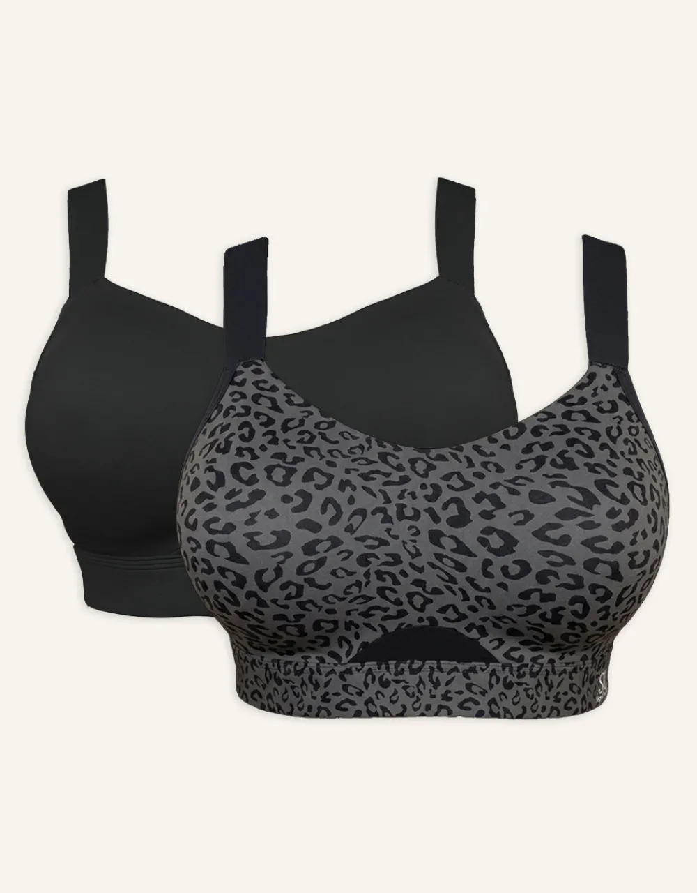 Sport-BH-Set 2x Jive black/leo*SugarShape Outlet