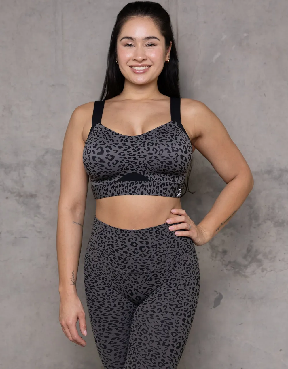 Sport-BH-Set 2x Jive black/leo*SugarShape Outlet