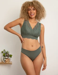 String Cotton Basic olive*SugarShape Hot