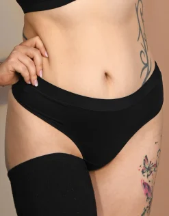 String-Set 2x Cozy Basic black*SugarShape Online
