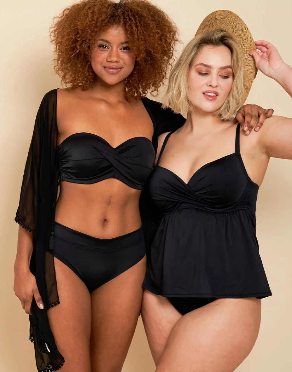 Tankini-Top Nizza black*SugarShape Clearance