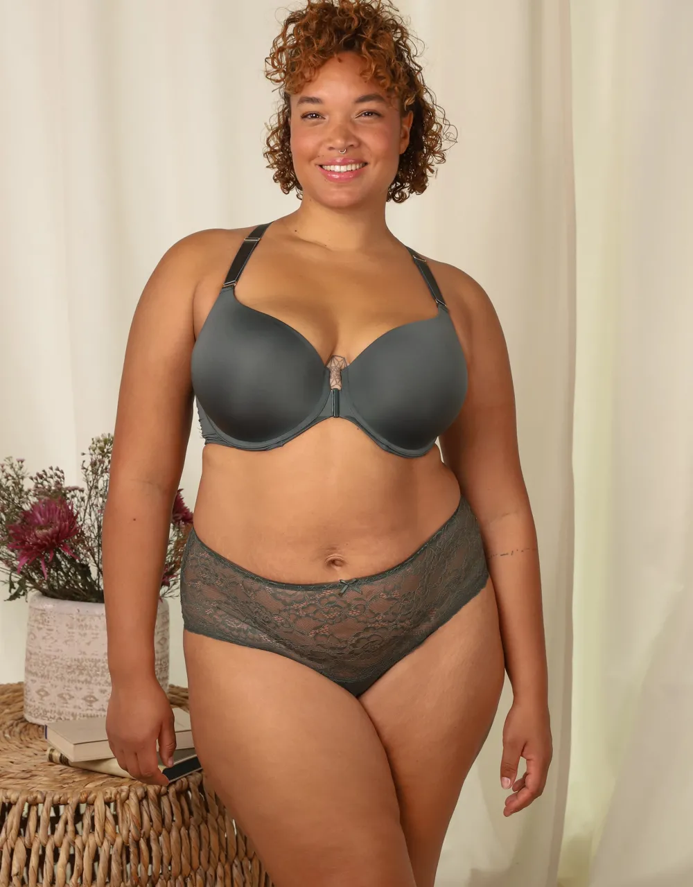 Vorderverschluss-BH Pure Luxe olive*SugarShape Outlet