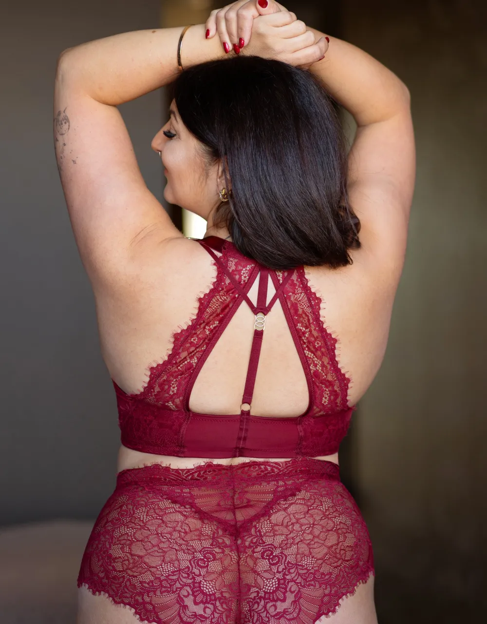 Vorderverschluss-BH Pure Luxe bordeaux*SugarShape Clearance