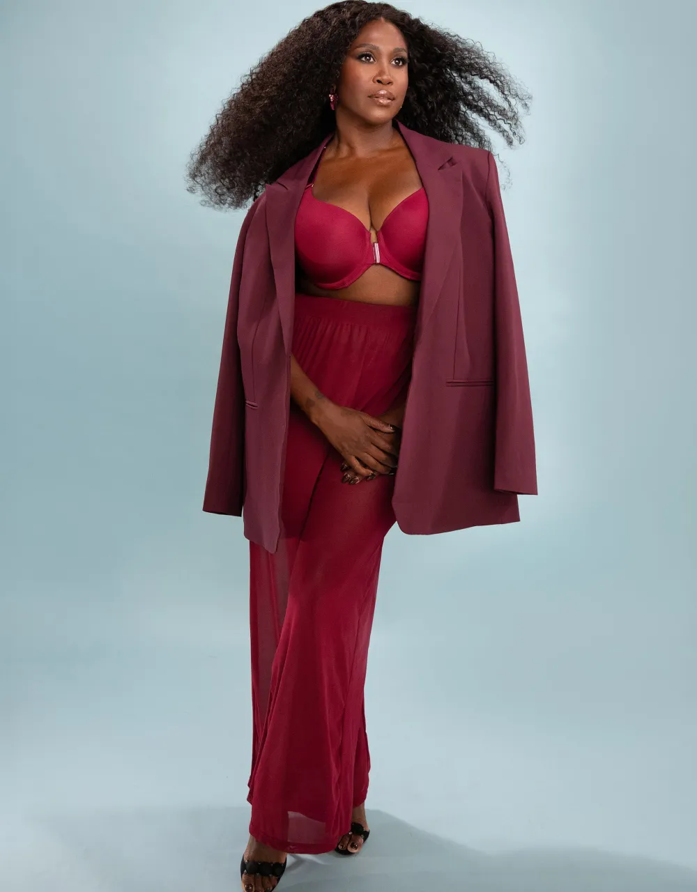 Vorderverschluss-BH Pure Luxe bordeaux*SugarShape Clearance